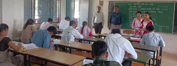 जिले के परीक्षा केंद्रों में 13063 अभ्यर्थी रहे अनुपस्थित