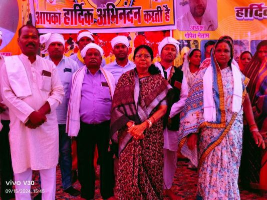 संगठन ही समाज की सबसे बड़ी शक्ति और संस्कृति आदिवासियों की पहचान-अंबिका