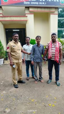 मानसिक बीमार को परिजनों को सौंपा
