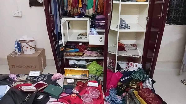 एसईसीएल अफसर के सूने बंगले में चोरी