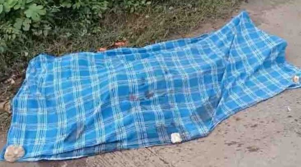 ट्रेलर ने महिला को कुचला, मौत, चक्काजाम 