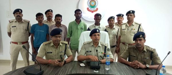 जमीन विवाद, भाई की हत्या, 4 बंदी 