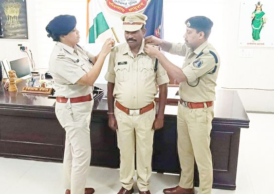 सहायक उप निरीक्षक राजकुमार को मिली पदोन्नति