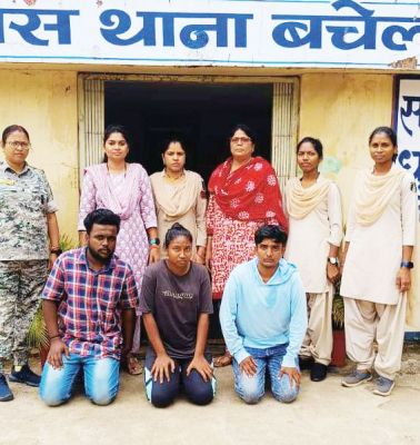  गोद लेने किया शिशु को अगवा, 3 बंदी