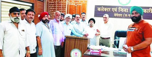 सूर्या को जिला बदर करने सिख समाज ने सौंपा ज्ञापन