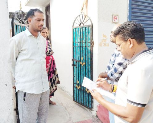 ओबीसी सर्वेक्षण, कर्मचारी पहुंच रहे घर-घर