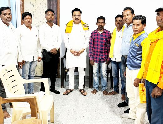  अखिल भारतीय बिंझवार समाज के प्रतिनिधियों ने की  विधायक से मुलाकात
