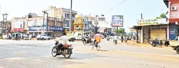 बेमेतरा में बंद का आंशिक असर 