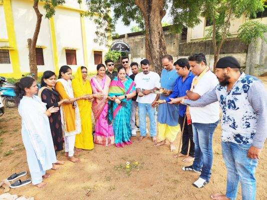गरबा नाइट्स कार्यक्रम का भूमिपूजन
