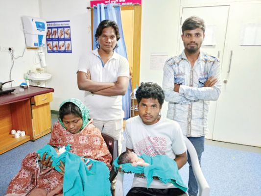 महतारी एक्सप्रेस के चालकों की सूझबूझ से घर में सामान्य प्रसव