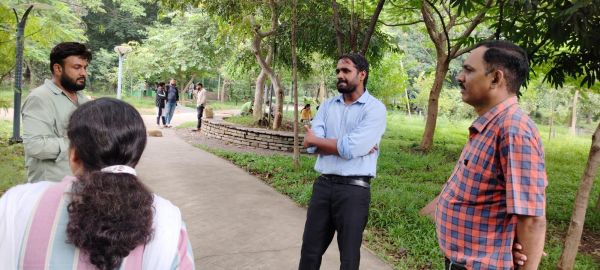 मिश्रा ने नालंदा परिसर  विस्तार योजना देखी  