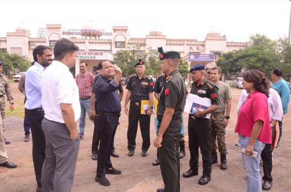 नो योर आर्मी मेले की तैयारी तेज