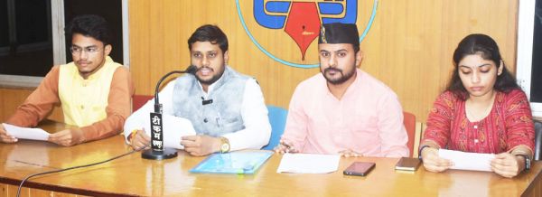 एबीवीपी ने साय सरकार की शिक्षा  व्यवस्था का आंकलन किया 