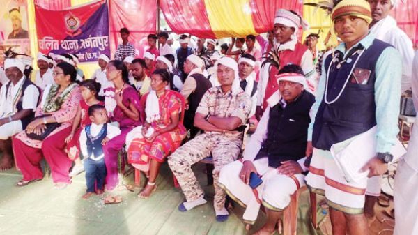 ओडार गांव में नवाखाई जोहरनी, पुलिस का जागरूकता अभियान