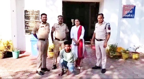 रेप का आरोपी गिरफ्तार