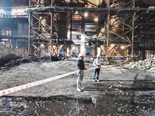 करणी कृपा पावर प्लांट प्रबंधन को नोटिस, दुर्घटना क्षेत्र सील