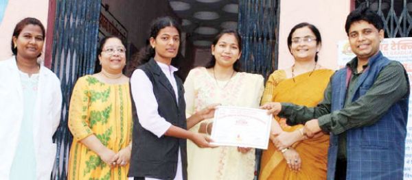 के.आर. टेक्निकल कॉलेज अंबिकापुर में स्वैच्छिक रक्तदान शिविर