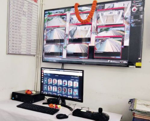 अंबिकापुर रेल्वे स्टेशन भी आया सीसीटीवी निगरानी में