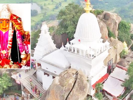 देवी मंदिरों में अखंड ज्योत प्रज्जवलित