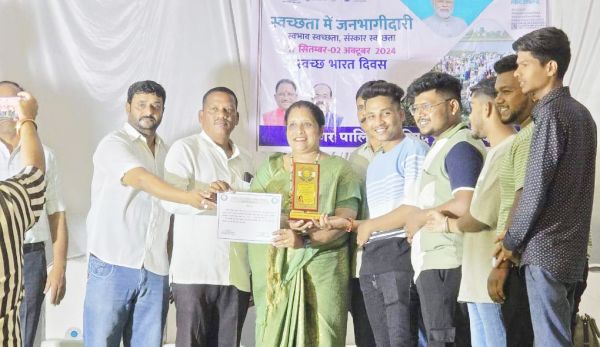 स्वच्छता कर्मियों का सम्मान