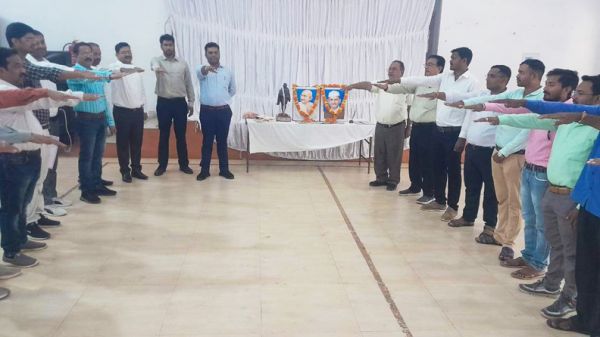 निगम में मनी गांधी व शास्त्री जयंती 
