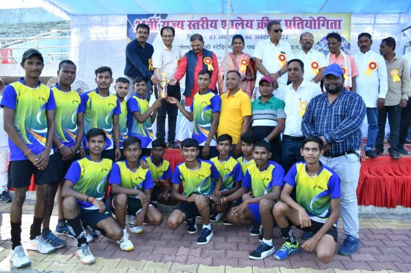 24वीं राज्य स्तर शालेय क्रीड़ा स्पर्धा: मेजबान दुर्ग संभाग बना ओवर ऑल चैम्पियन