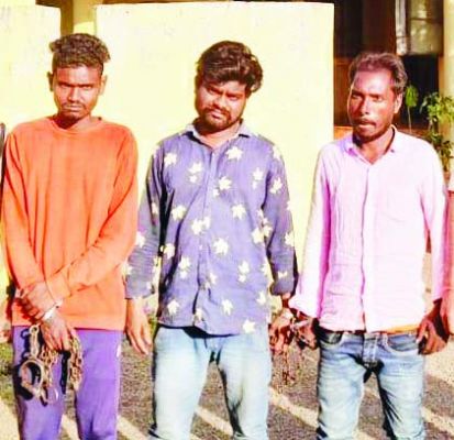 शराब परिवहन करते 3 आरोपी पकड़ाए