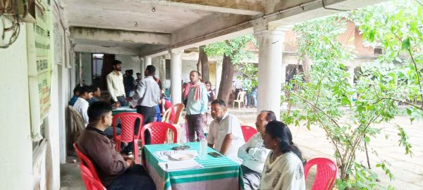 प्लेसमेंट कैम्प में 55 का प्राथमिक चयन