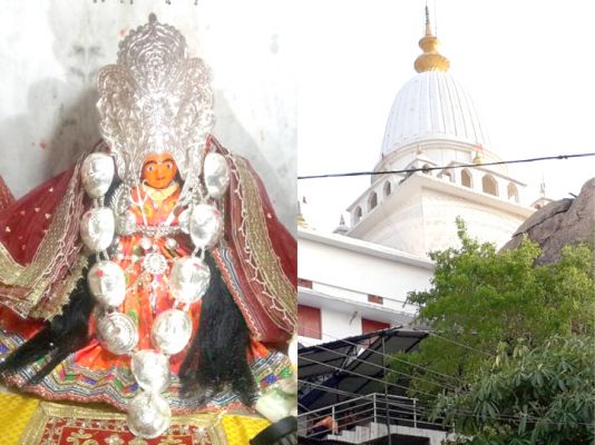 रोप-वे  से मां खल्लारी  के दर्शन 