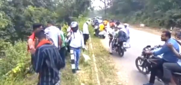 देवभोग के पूर्व बीएमओ सडक़ हादसे में घायल