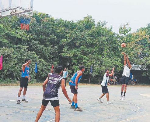  विप्र ट्रॉफी बास्केटबॉल फाइनल में पैलोटी और दुर्गा कॉलेज