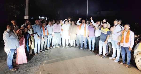 हरियाणा की जीत पर भाजपा ने मनाया जश्न