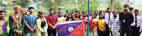 साइबर जागरूकता अभियान, कॉलेज छात्रों को किया जागरूक