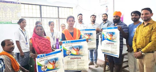 सीएचसी नवापारा में  मनाया  विश्व मानसिक स्वास्थ्य दिवस
