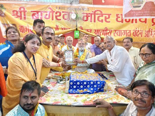 पं. गोस्वामी का 21 संस्थाओं ने किया सम्मान
