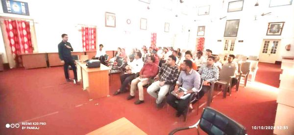 राजस्व करों का ऑनलाइन संधारण और वसूली के लिए प्रशिक्षण