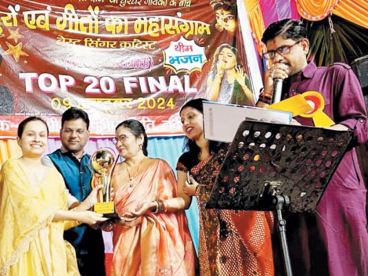 अर्चना ने जीता वाइस ऑफ एमसीबी का खिताब