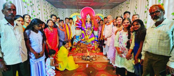 विधायक चंद्राकर ने पूजा-अर्चना कर सुख समृद्धि की कामना की