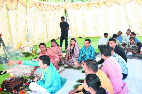 एसपी ने की शस्त्र पूजा