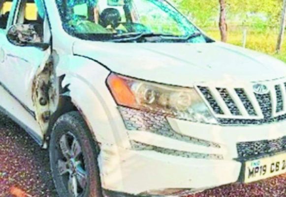  कार-बाइक में भिड़ंत, एक की मौत,  एक घायल