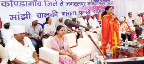 बस्तर दशहरा में शामिल हुए कोंडागांव के देवी-देवता