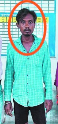 प्लेटफार्म में चोरी के फिराक  में घूम रहा शाातिर पकड़ाया