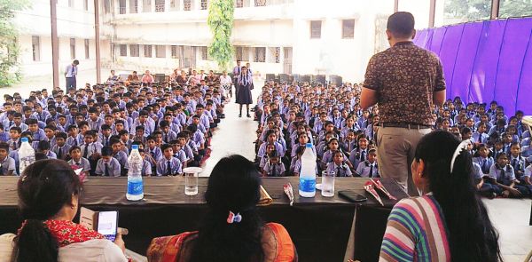 साइबर जन जागरूकता पखवाड़ा, नटवर स्कूल में जागरूकता