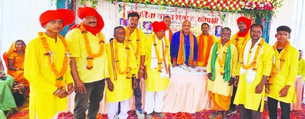 प्राण-प्रतिष्ठा में शामिल हुए विधायक ललित चंद्राकर