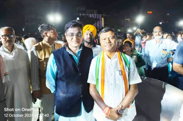 कमला कॉलेज और सोमनी दशहरा उत्सव में शामिल हुए महामंत्री कन्नौजे