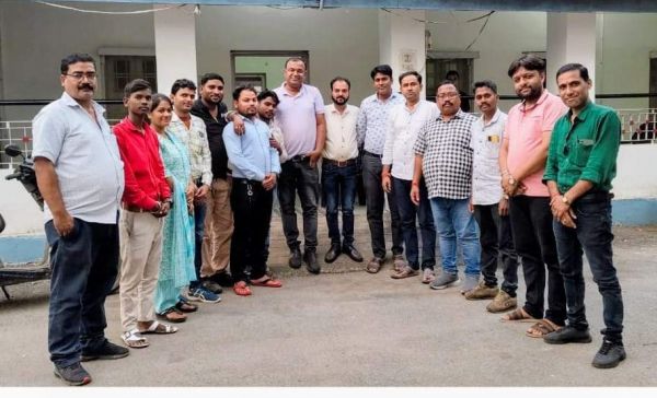 लैलूंगा प्रेस क्लब के अध्यक्ष बने चंद्रशेखर