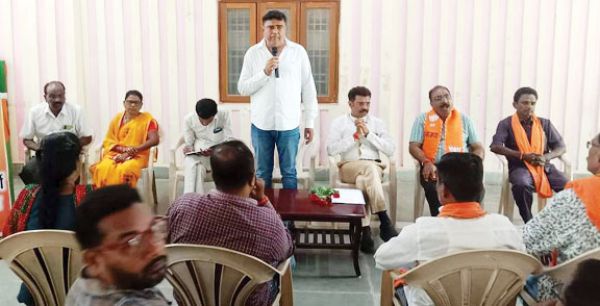 भाजपा सक्रिय सदस्यता अभियान प्रारंभ होने से पूर्व कार्यशाला