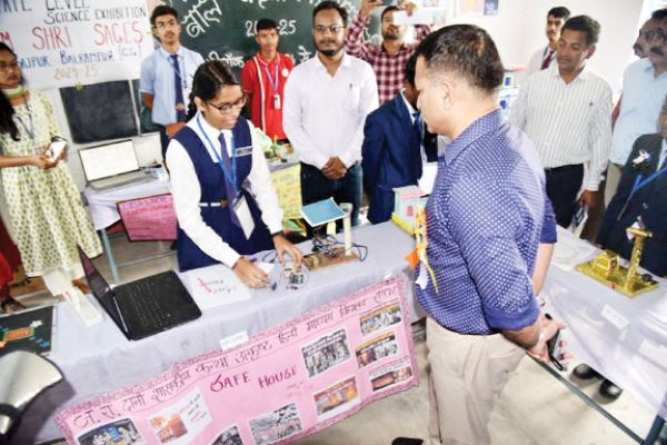 राज्य स्तर बाल वैज्ञानिक प्रदर्शनी व राष्ट्रीय बाल प्रदर्शनी का तृतीय दिवस