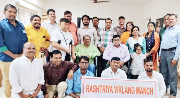  ईश्वर छाटा बने राष्ट्रीय विकलांग मंच के कोषाध्यक्ष