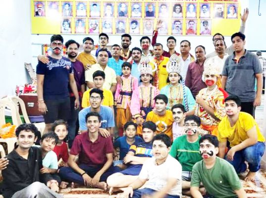 रामलीला समिति ने सफलता से 105वां वर्ष पूर्ण होने पर जताया आभार